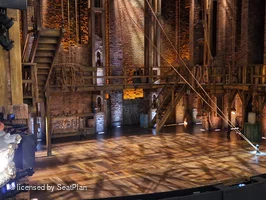 Victoria Palace Theatre Royal Circle A38 view from seat photo