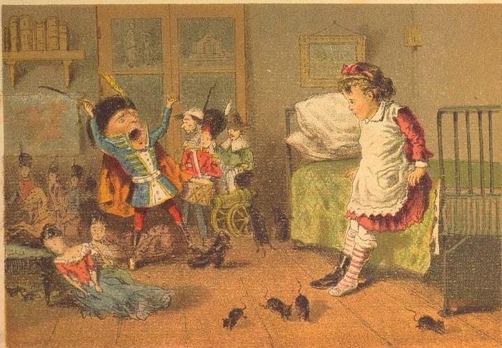 Illustration to The Nutcracker and the Mouse King by Vladimir Makovsky, 1882