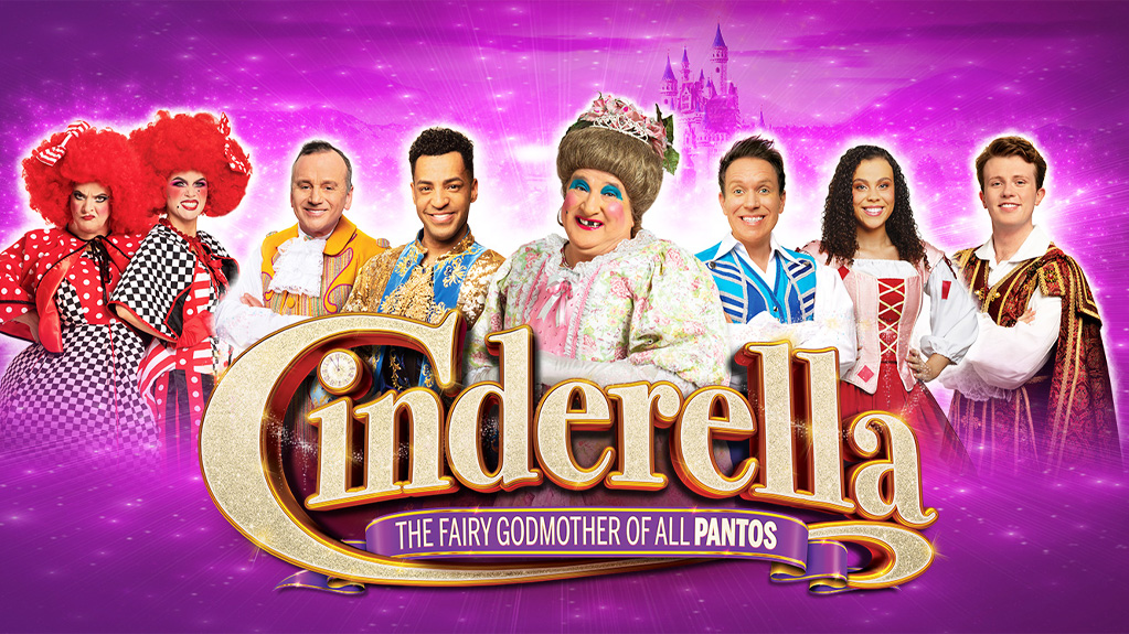 Production poster for Cinderella at Grand Opera House Belfast.
