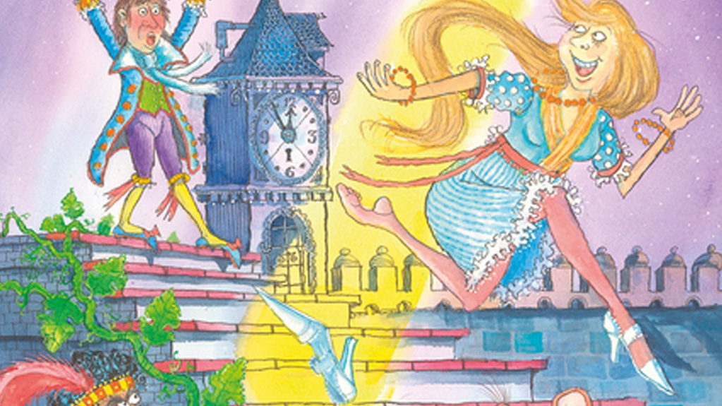 Illustration for Cinderella at the Oxford Playhouse.
