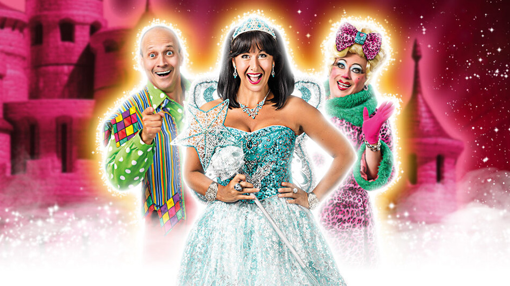Cast image for Sleeping Beauty at Blackpool Grand Theatre.