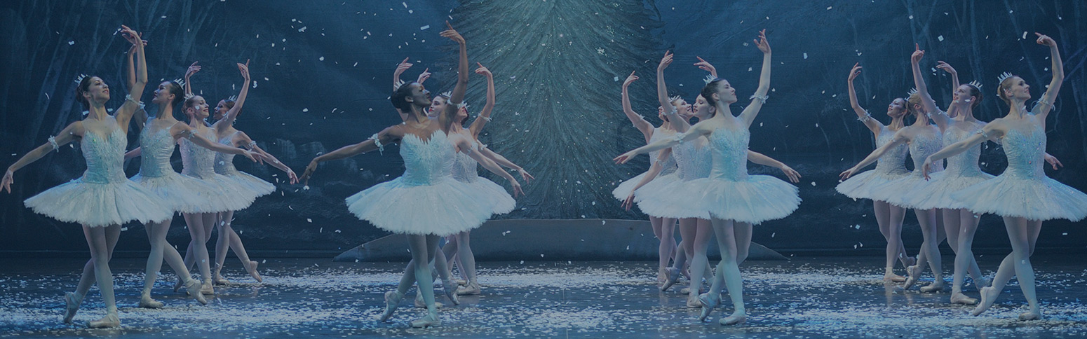Production photo of The Nutcracker by the English National Ballet