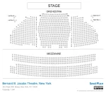 Bernard B. Jacobs Theatre Seating Chart