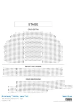 Broadway Theatre Seating Chart