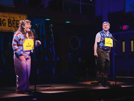 Nina White and Julian Sewell star in The 25th Annual Putnam County Spelling Bee