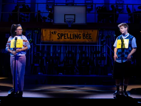The 25th Annual Putnam County Spelling Bee runs in New York at New World Stages.