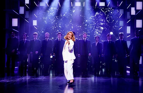 Louise Redknapp and cast of 9 to 5 the Musical at the Savoy Theatre, London