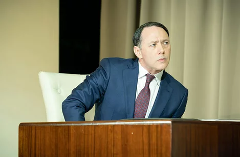 Reece Shearsmith plays The President in A Very Expensive Poison