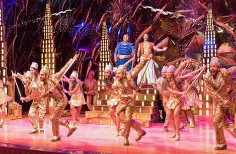 Aladdin Production Shot 2