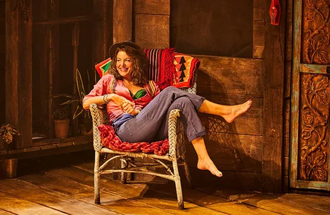 Anna Gunn in The Night of the Iguana at the Noel Coward Theatre, London