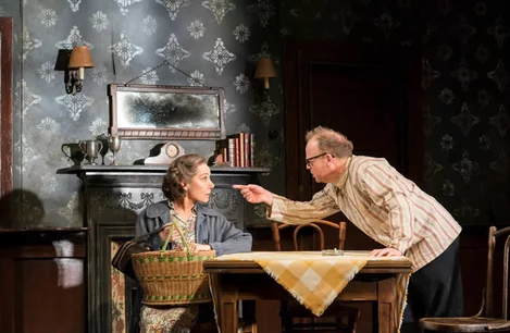 Zoe Wanamaker and Toby Jones The Birthday Party