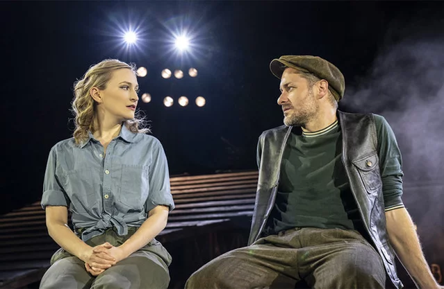 Carly Bawden (Julie Jordan) and Declan Bennett (Billy Bigelow) in Carousel at Regent's Park Open Air Theatre