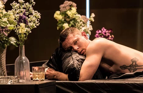 Jack O'Connell in Cat on a Hot Tin Roof at the Apollo Theatre