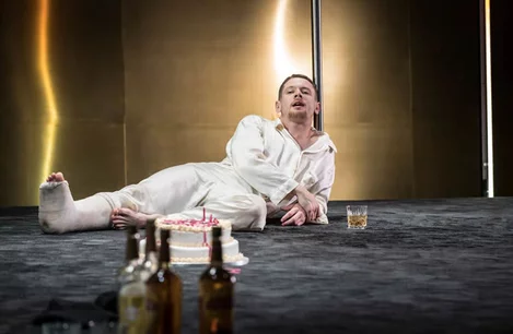 Jack O'Connell as Brick in Cat on a Hot Tin Roof
