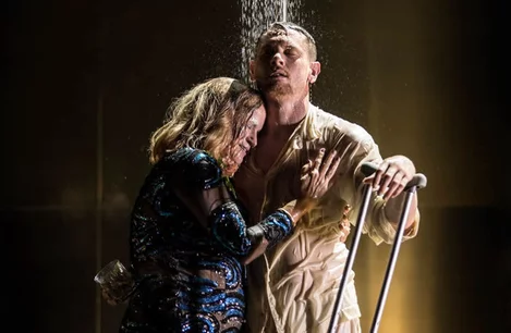 Big Mama and Brick in Cat on a Hot Tin Roof