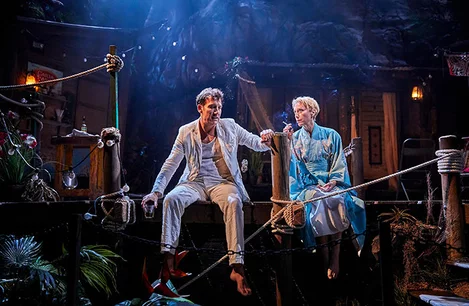 Clive Owen and Lia Williams in The Night of the Iguana at the Noel Coward Theatre, London