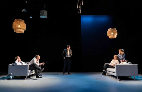 Cast of Consent at the Harold Pinter Theatre London