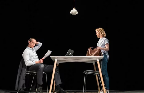 Stephen Campbell Moore and Claudie Blakley in Consent