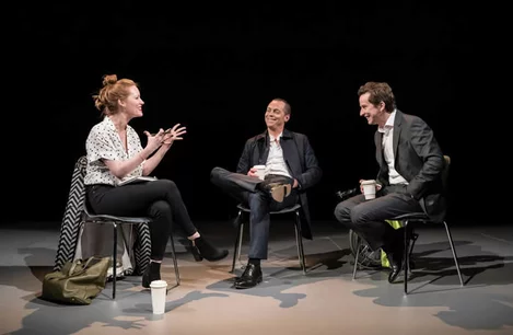 Clare Foster Stephen Campbell Moore and Lee Ingleby in Consent