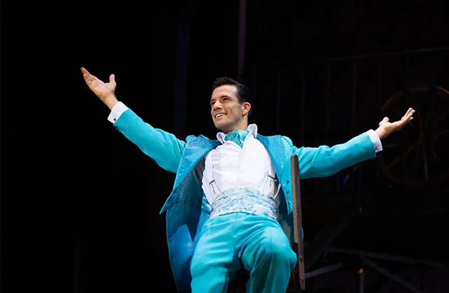 Danny Mac in White Christmas at the Dominion Theatre, London