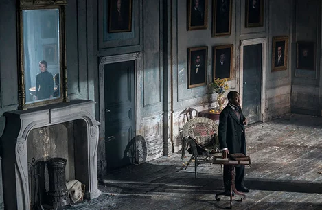 Giles Terrera in Rosmersholm at the Duke of York's Theatre London