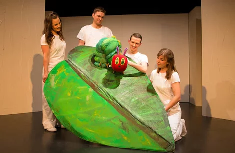 The Very Hungry Caterpillar Production Shot