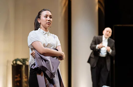 Ioanna Kimbrook in Biter Wheat at the Garrick Theatre