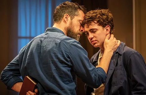 John Light and Laurie Kynaston in The Son at the Duke of York's Theatre, London