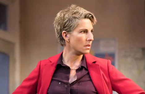 Tamsin Greig in Labour of Love the Play