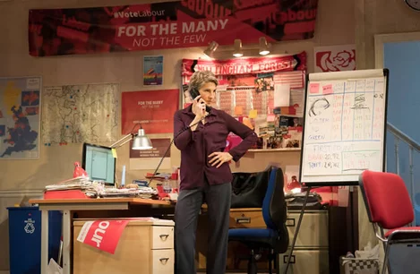 Tamsin Greig in Labour of Love at the Noel Coward