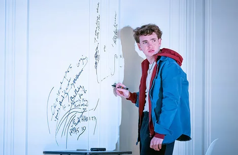 Laurie Kynaston in The Son at the Duke of York's Theatre London