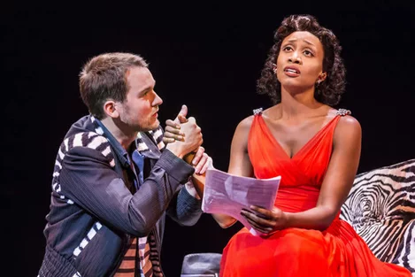 MEMPHIS Killian Donnelly (Huey Calhoun) and Beverley Knight (Felicia Farrell). Photo credit Johan Persson