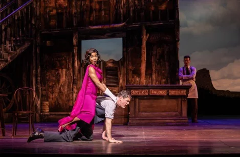 Natalie Kassanga and Mathew Craig in Crazy For You
