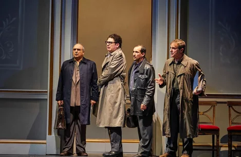 Ensemble of Oslo Harold Pinter Theatre