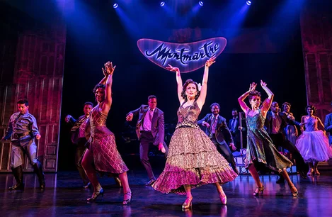 The cast of On Your Feet! at London Coliseum