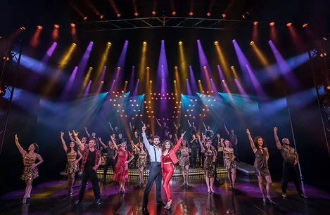 The cast of On Your Feet! at London Coliseum