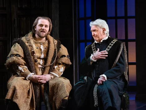 Orland James and Martin Shaw star in A Man for All Seasons