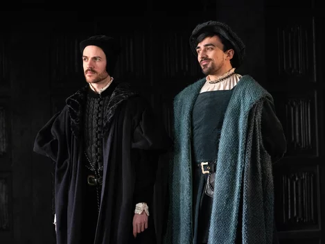 Calum Finlay and Hari Kang in A Man for All Seasons