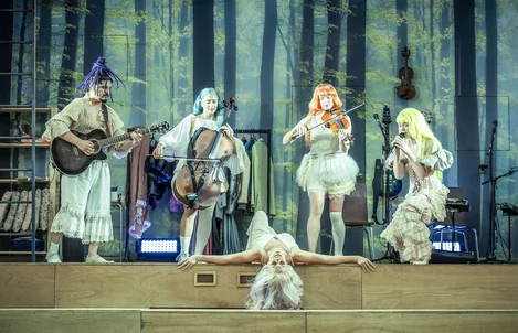 The cast of A Midsummer Night's Dream.