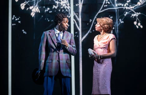 Adam J Bernard and Beverley Knight in The Drifters Girl