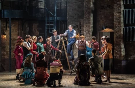 Adrian Dunbar and the cast of Kiss Me Kate