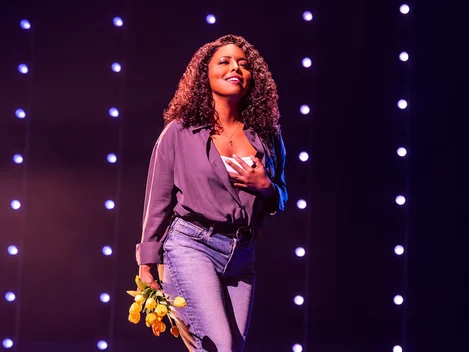 Adrienne Warren in The Last Five Years on Broadway