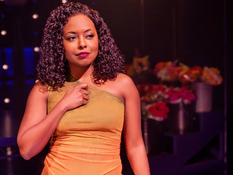 Adrienne Warren in The Last Five Years on Broadway