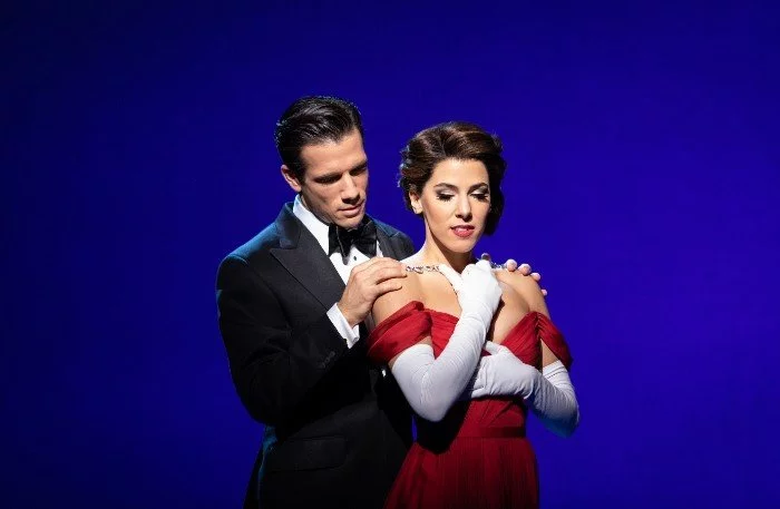 Aimie Atkinson as Vivian Ward and Danny Mac as Edward Lewis in Pretty Woman the Musical at the Piccadilly Theatre
