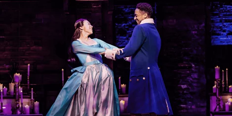 Alexander Hamilton and Eliza in Hamilton, West End
