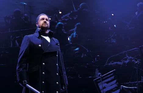 Michael Ball as Javert in Les Miserables Concert at the Gielgud Theatre, London