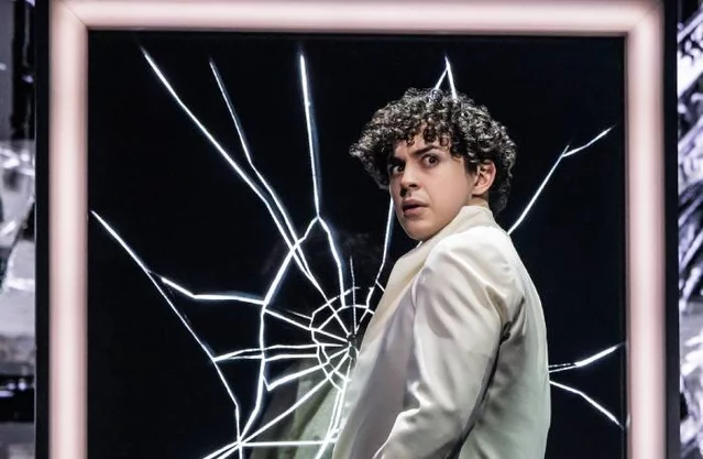 Ali Louis Bourzgui as Tommy in The Who's Tommy on Broadway