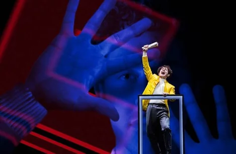 Ali Louis Bourzgui in Tommy on Broadway