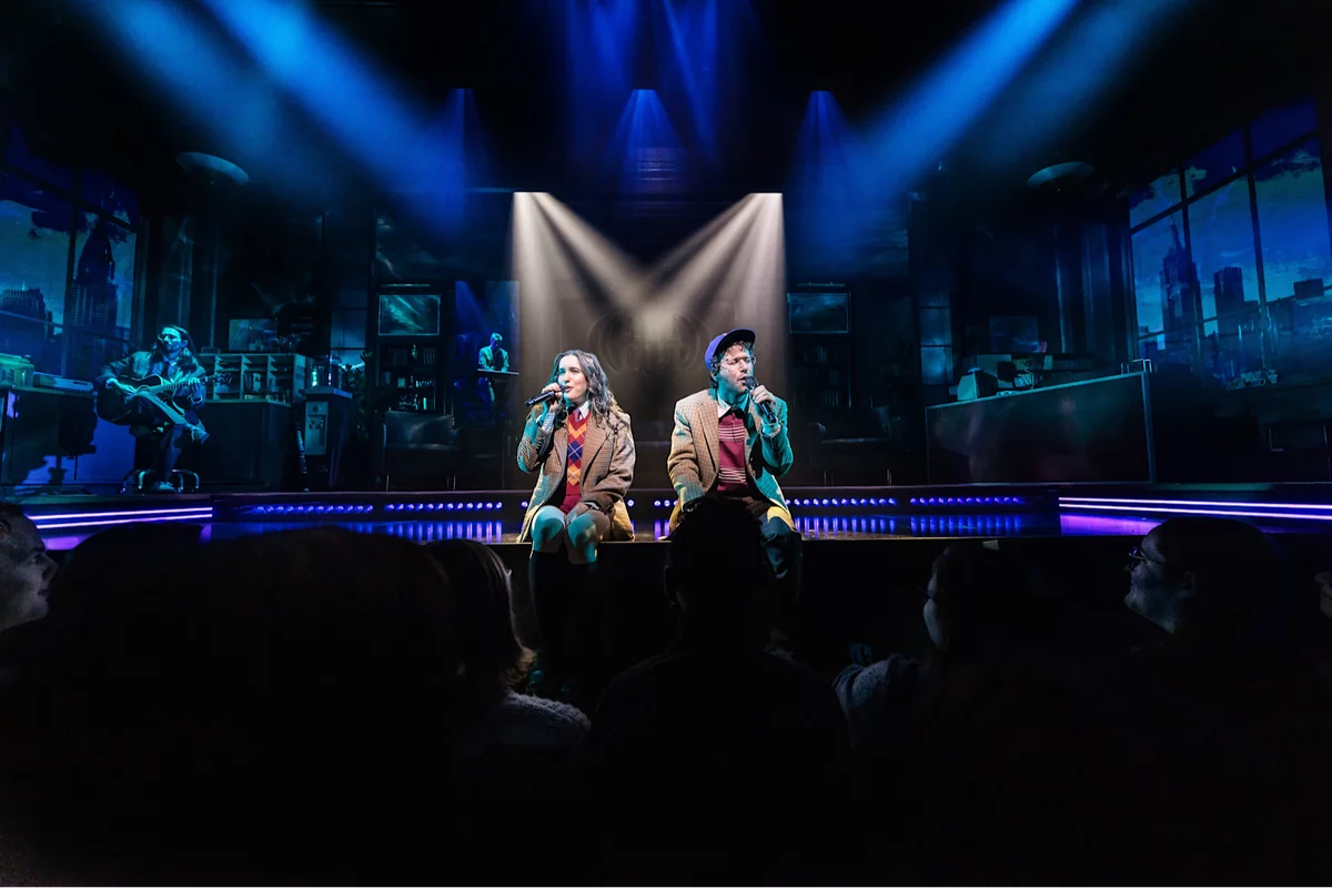 Lawrence perform as part of All Out: Comedy About Ambition