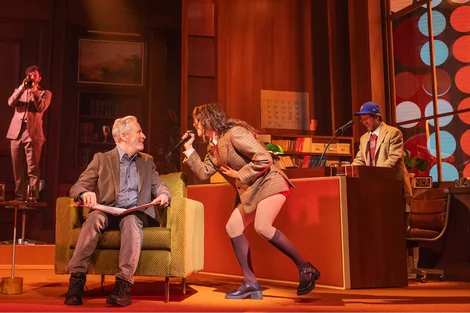 Jon Stewart and Lawrence in All Out: Comedy About Ambition
